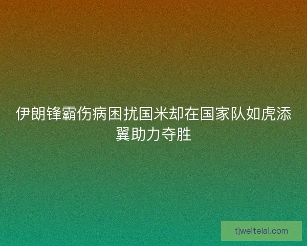 伊朗锋霸伤病困扰国米却在国家队如虎添翼助力夺胜 伊朗锋霸伤病困扰国米却在国家队如虎添翼助力夺胜